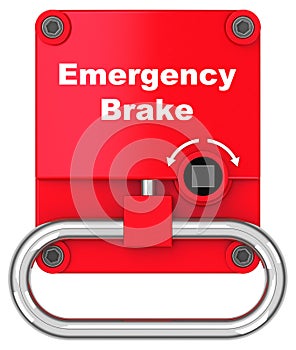 The emergency brake