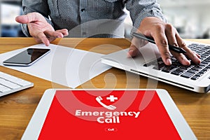 Emergency Call Center Service Urgent Accidental Hotline medical