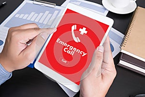 Emergency Call Center Service Urgent Accidental Hotline medical