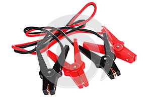 Emergency car battery cables