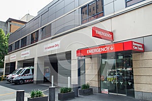 Emergency department at St Vincent's Hospital