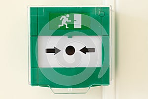 Emergency door release