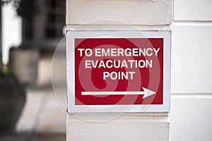 Emergency Evacuation Point