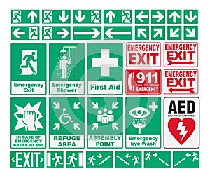 Emergency Evacuations Sings