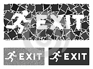 Emergency exit Composition Icon of Tremulant Pieces