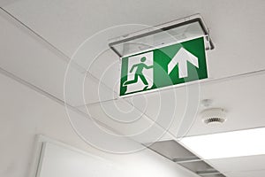 Emergency exit in office