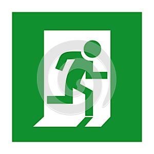 Emergency exit sign