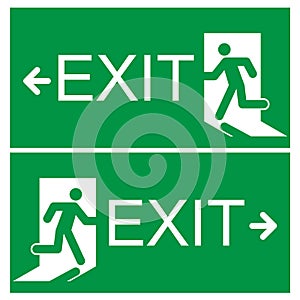 emergency exit sign