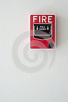 Emergency fire alarm