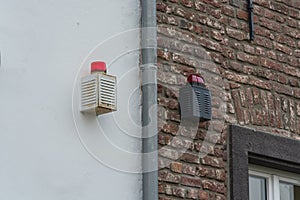 Emergency light, signal light of an alarm system