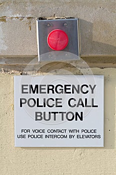 Emergency panic button