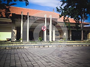 Emergency Room Building Construction And The Yard Of The Hospital At Buleleng, North Bali