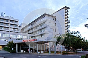 Emergency Room Entrance at a Hospital