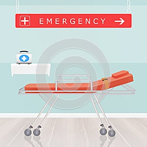 Emergency room in hospital