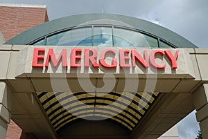 Emergency room sign