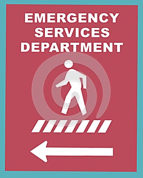 Emergency Services Sign 2