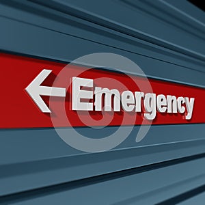 Emergency sign