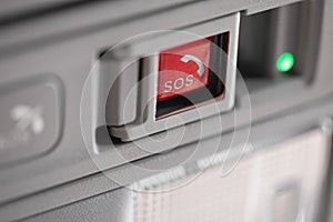 Emergency sos button which is used for help after car accident