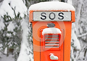 Emergency SOS telephone photo