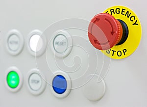 Emergency stop button