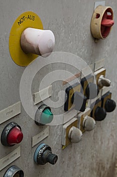 Emergency stop button