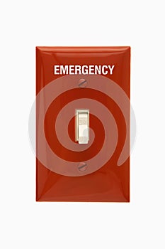 Emergency switch.