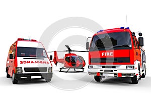 Emergency vehicles fleet