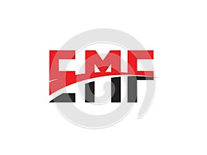 EMF Letter Initial Logo Design Vector Illustration