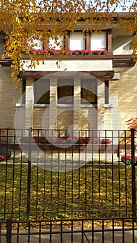 Emil Bach House, Chicago & x28;Frank Lloyd Wright& x29; photo