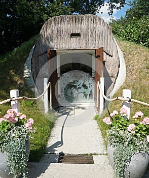 Emil Nolde`s Grave, Germany photo