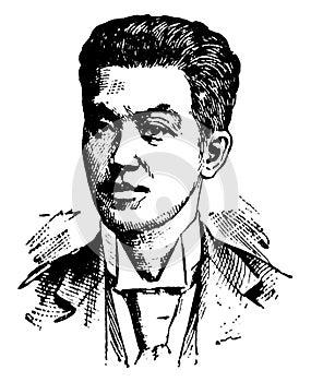 Emilio Aguinaldo, vintage illustration photo
