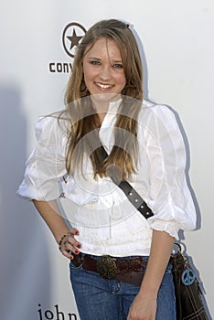 Emily Osment on the red carpet.