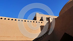 Emin minaret or Sugong tower in Turpan. the largest ancient Islamic tower in Turpan Xinjiang, China