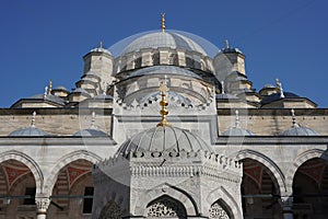 Eminonu New Mosque in Istanbul, Turkiye