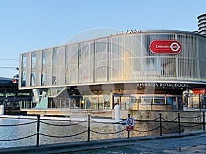 The Emirates Air Line is a cable car link across the River Thames in London, England, built by Doppelmayr with sponsorship