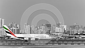 Emirates Airlines Airbus A380 aircraft