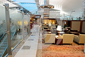 Emirates business class lounge