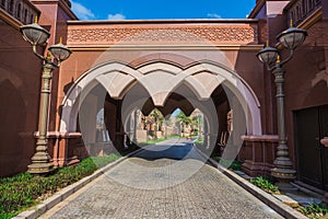 Emirates Palace in Abu Dhab