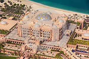 Emirates Palace in Abu Dhabi