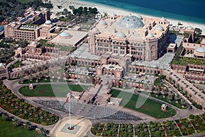 Emirates Palace Hotel in Abu Dhabi