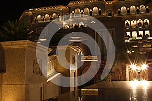 Emirates Palace in the night