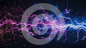 Emitting sparks of energy