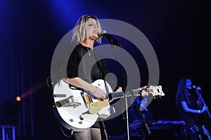 Emma Marrone during the concert