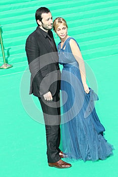 Emmanuelle Beart and Michael Cohen