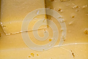 Emmental cheese detail