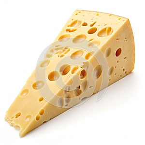 Emmental cheese triangle