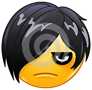 Emo Emoticon photo