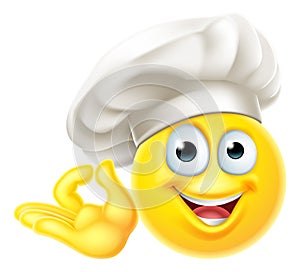 Emoji Chef Cook Cartoon Perfect Gesture