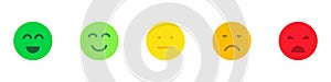 Emoji emotion face icon. Vector islated emoji mood