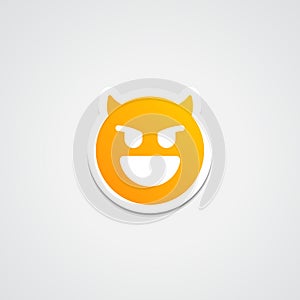 Emoji Evil laughter Sticker